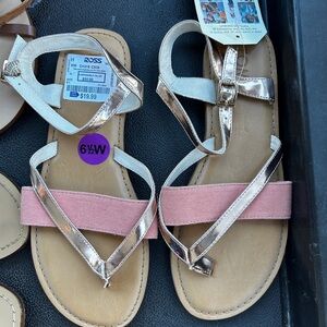 Tom Ford Pink and Gold Sandals